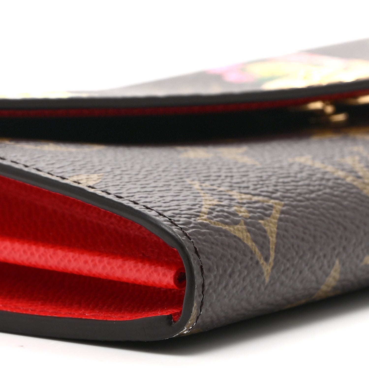 Louis Vuitton Monogram Candy Factory Sarah Wallet Candy Red 7 of 8