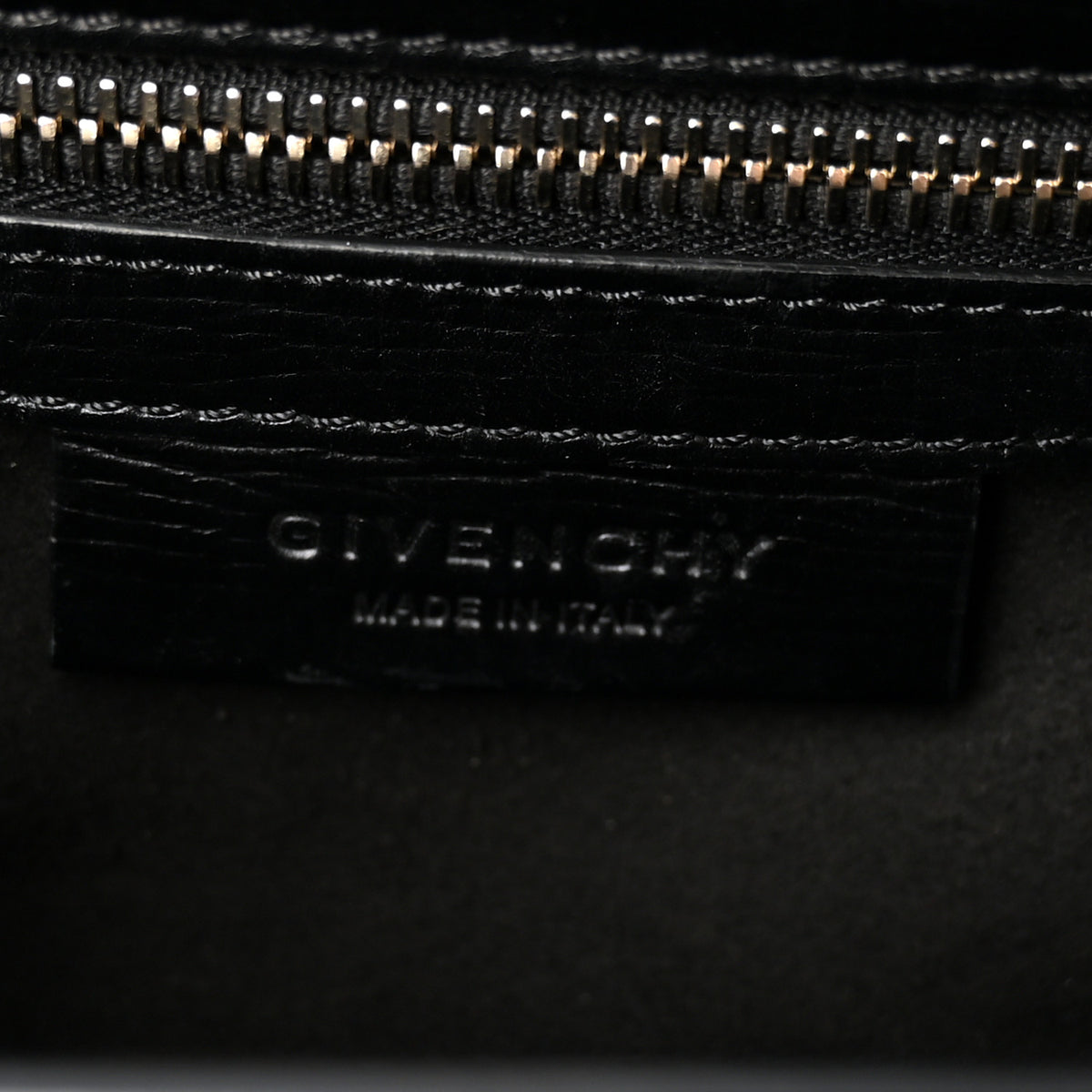 Textured Calfskin Mini Pandora Box Chain Crossbody Bag Black