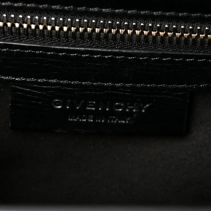 Givenchy Textured Calfskin Mini Pandora Box Chain Crossbody Bag Black 6 of 10