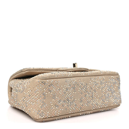 Chanel Iridescent Calfskin Studded Mini Flap Gold 4 of 10
