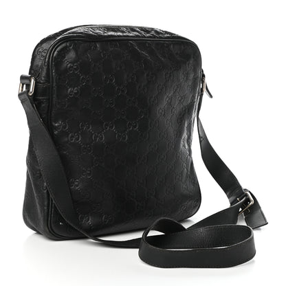 Gucci Guccissima Medium Messenger Black 3 of 10