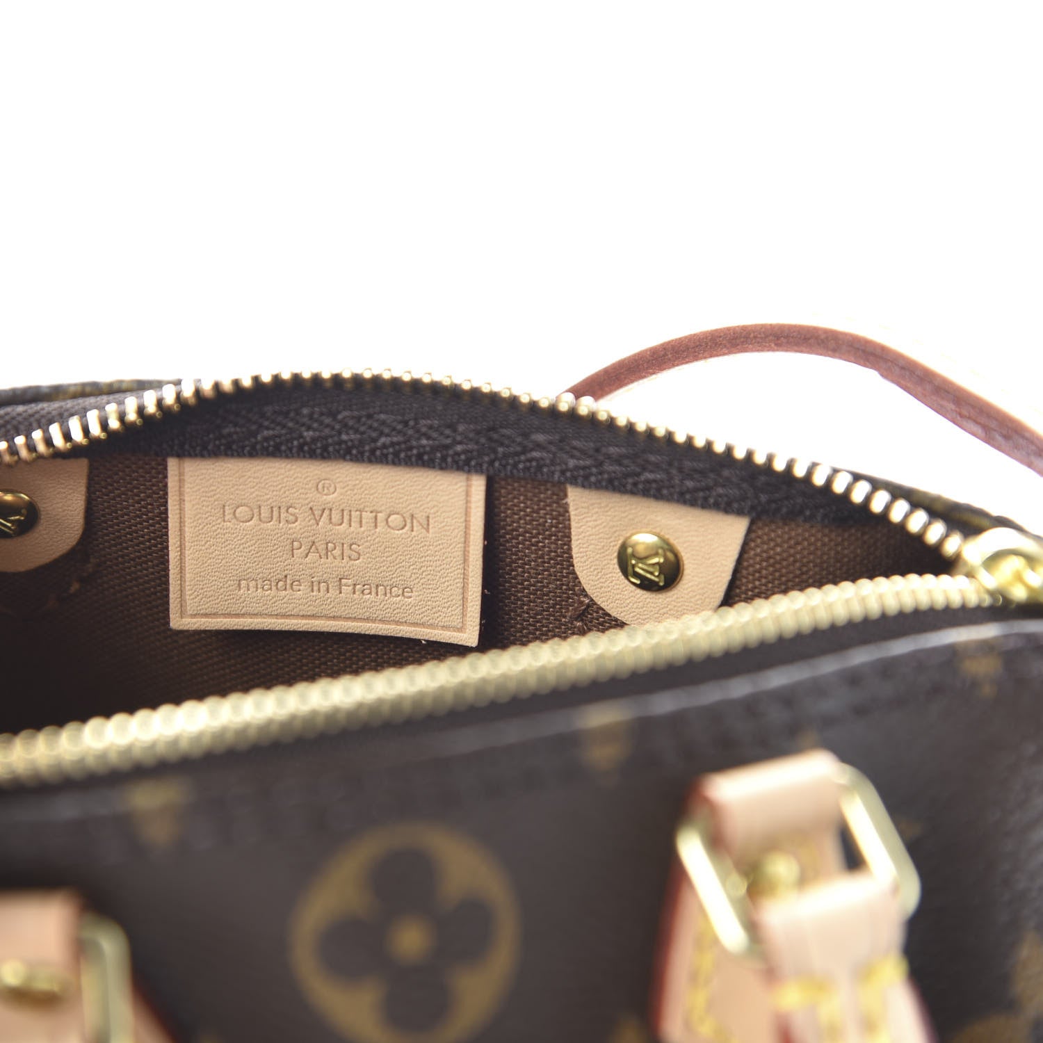 Louis Vuitton Monogram Nano Speedy 8 of 10