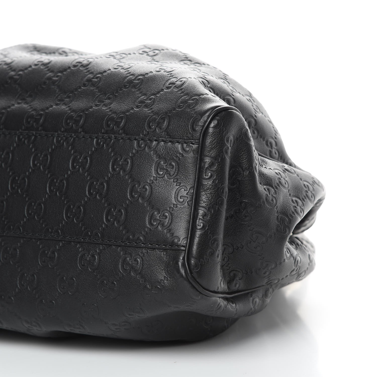 Gucci Guccissima Medium Sukey Tote Black 10 of 10