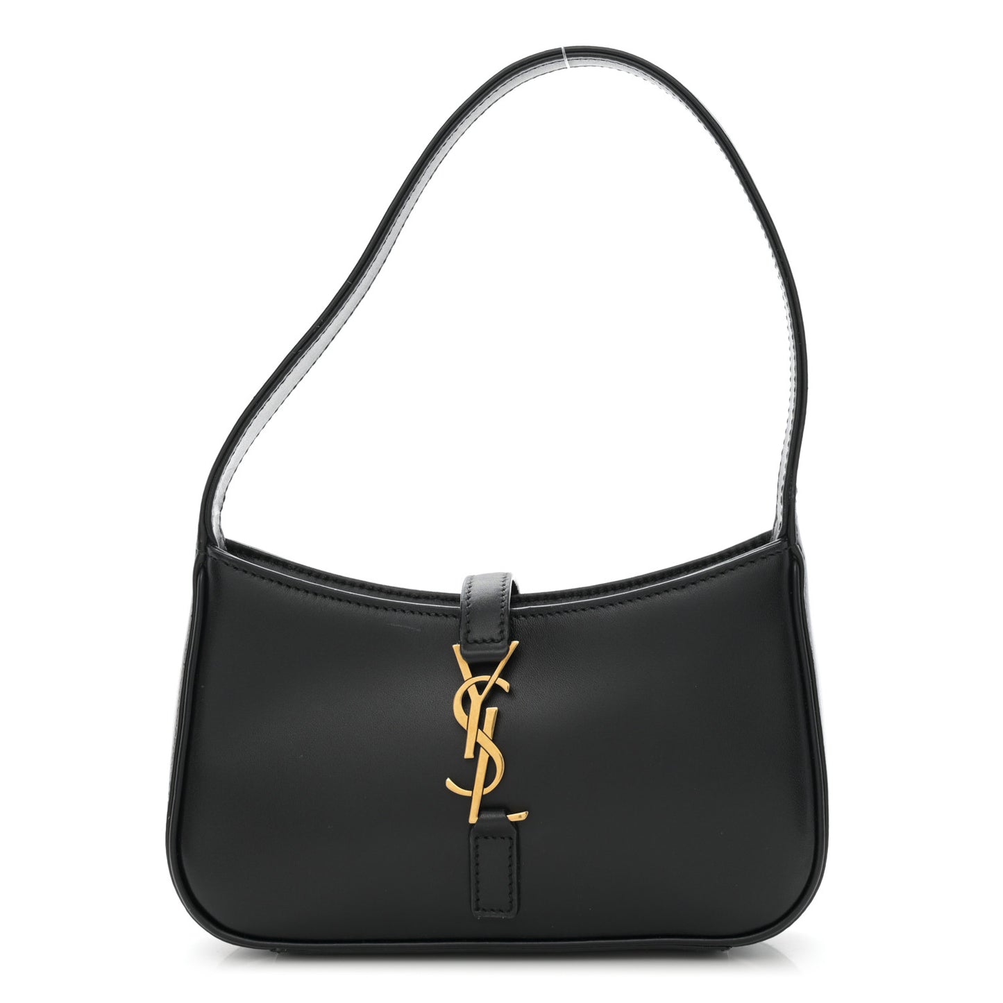 Smooth Calfskin Le 5 A 7 Mini Hobo Black