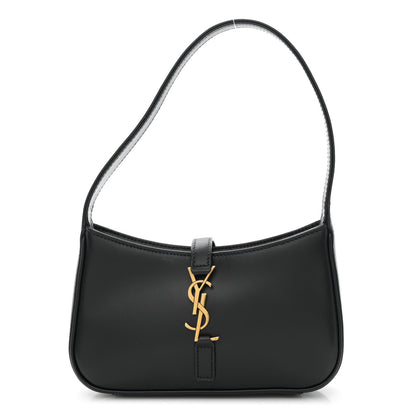 Saint Laurent Smooth Calfskin Le 5 A 7 Mini Hobo Black 1 of 12