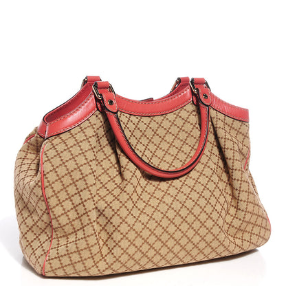 Gucci Diamante Medium Sukey Tote Coral 3 of 9