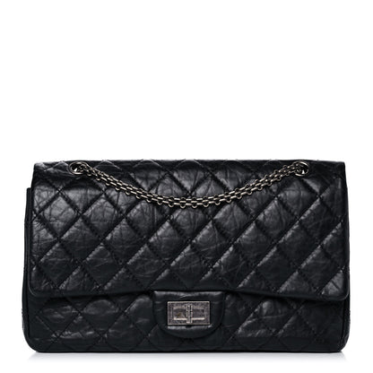 Chanel Aged Calfskin Quilted 2.55 Reissue 227 Flap Black 1 of 17