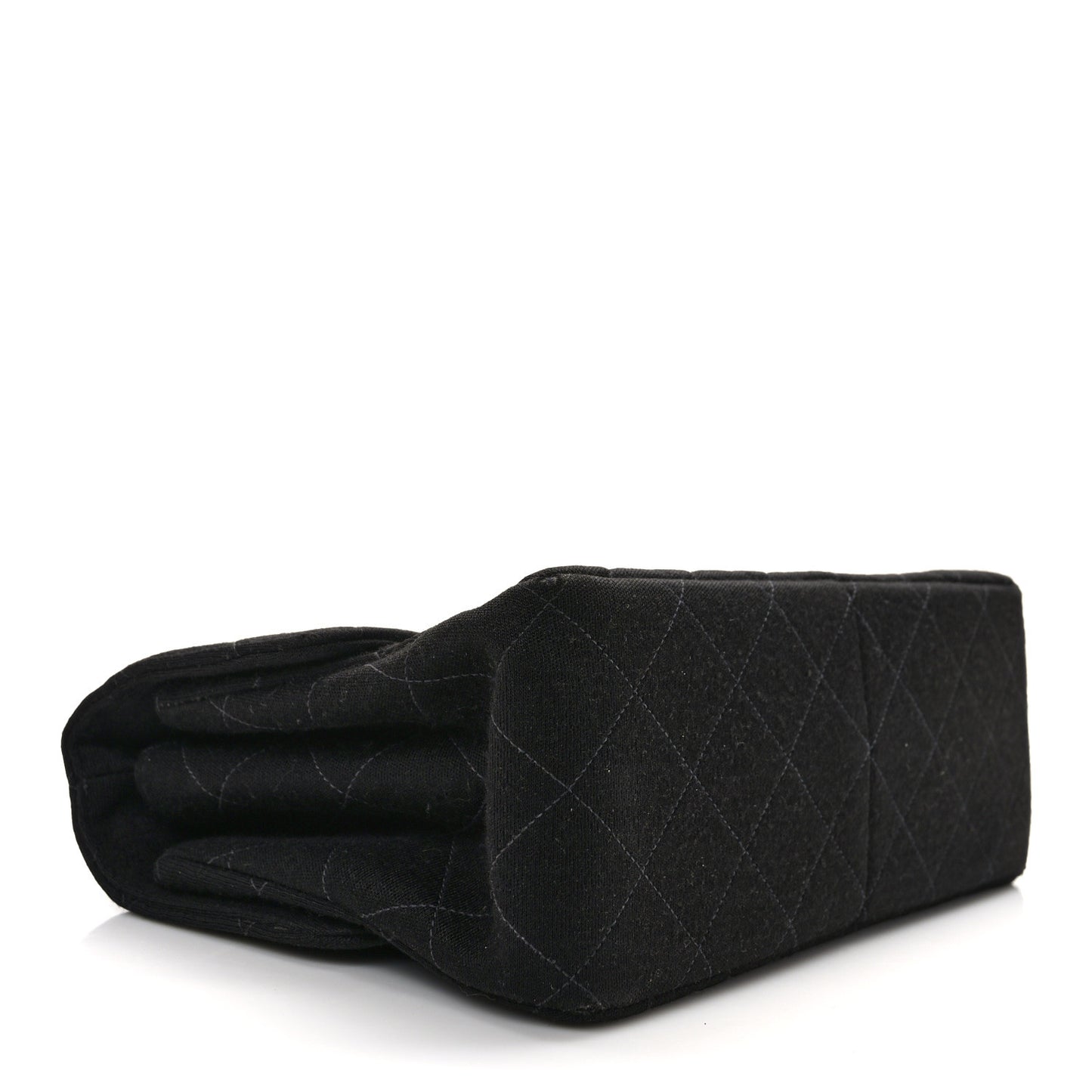 Jersey Double Sided Jumbo Flap Black