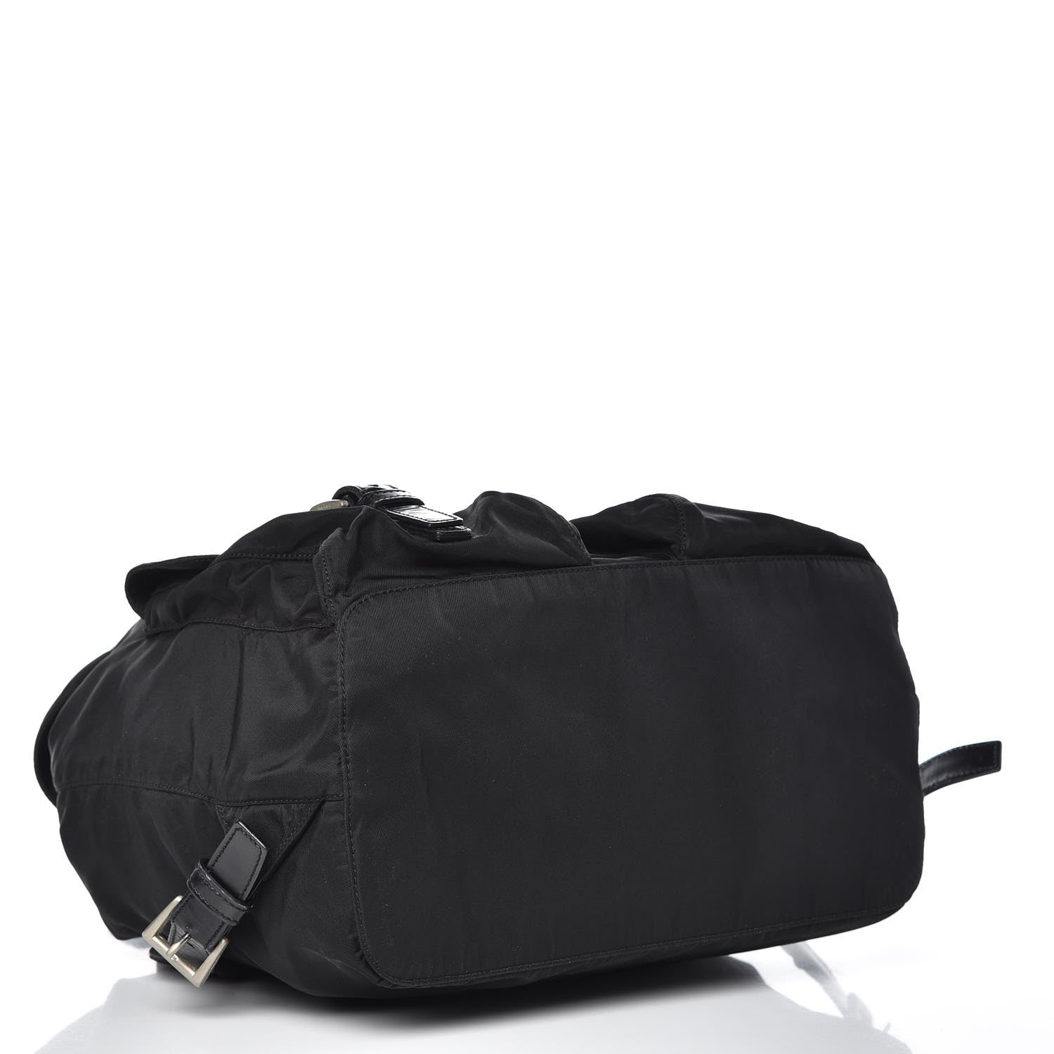 Prada Nylon Vela Medium Backpack Black 4 of 11