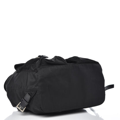 Prada Nylon Vela Medium Backpack Black 4 of 11