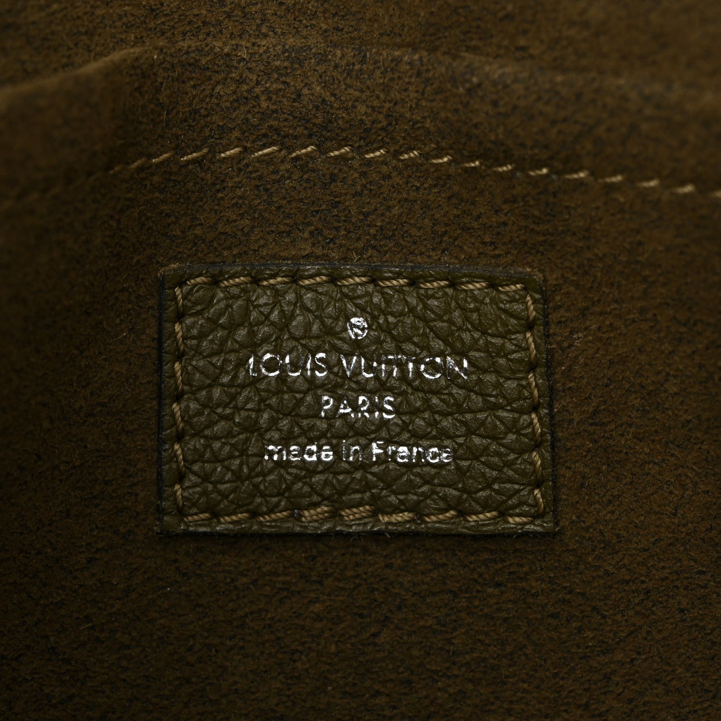 Soft Calfskin Mylockme Chain Bag BB Smokey Brown Green