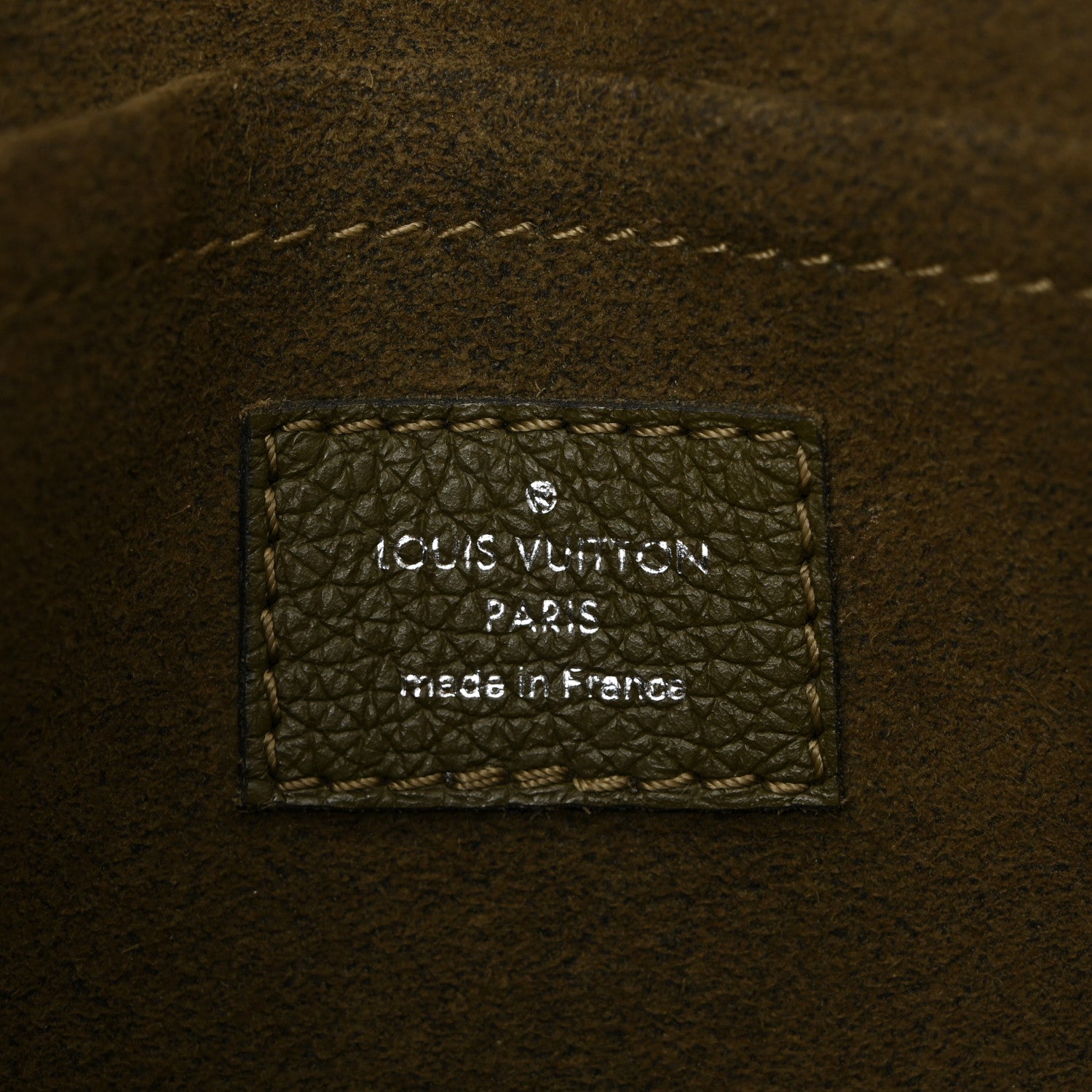 Louis Vuitton Soft Calfskin Mylockme Chain Bag BB Smokey Brown Green 6 of 11