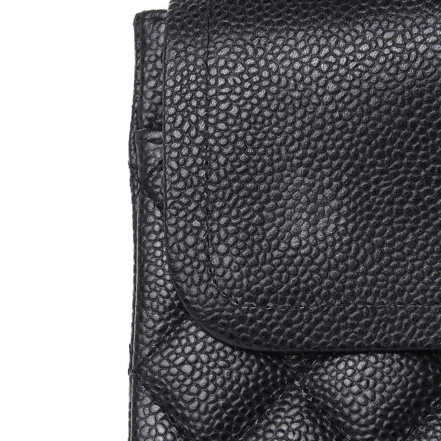 Chanel Caviar Quilted Medium Double Flap Black 10 of 13