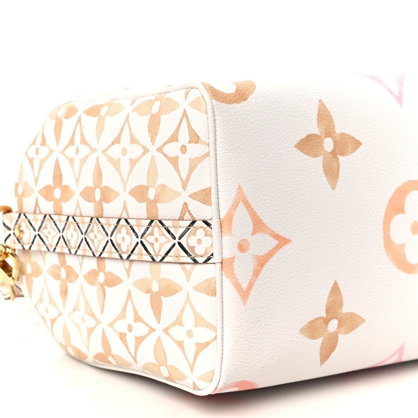 Monogram Giant By The Pool 2.0 Speedy Bandouliere 25 Beige