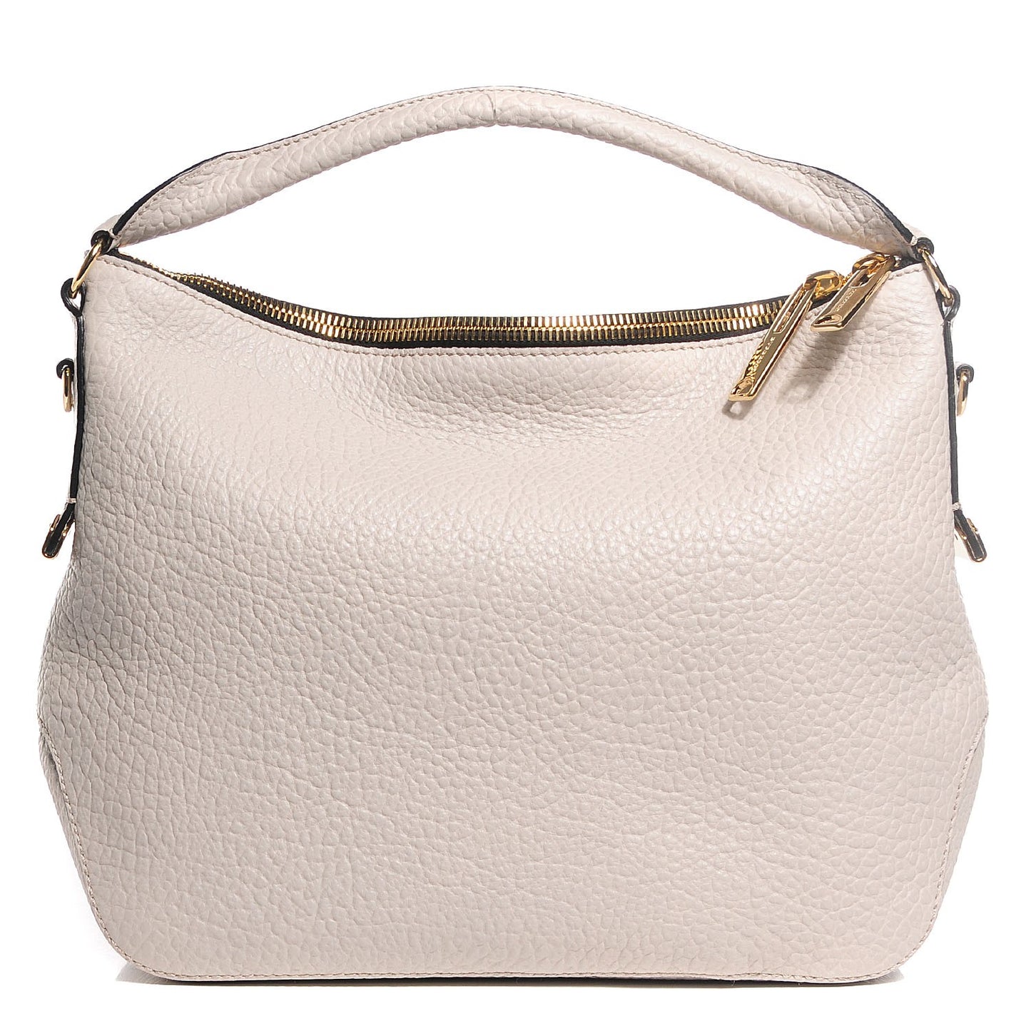 Heritage Grain Small Ledbury Hobo White