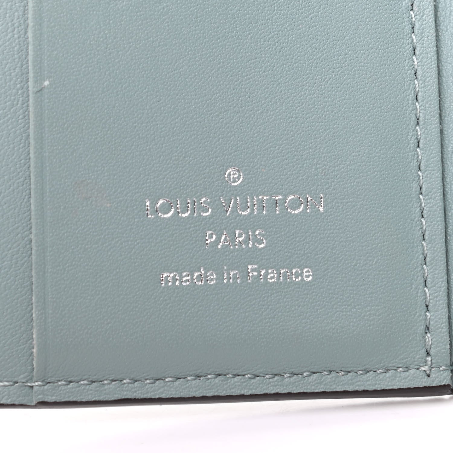 Louis Vuitton Mahina Iris XS Wallet Vert Lagon 6 of 10