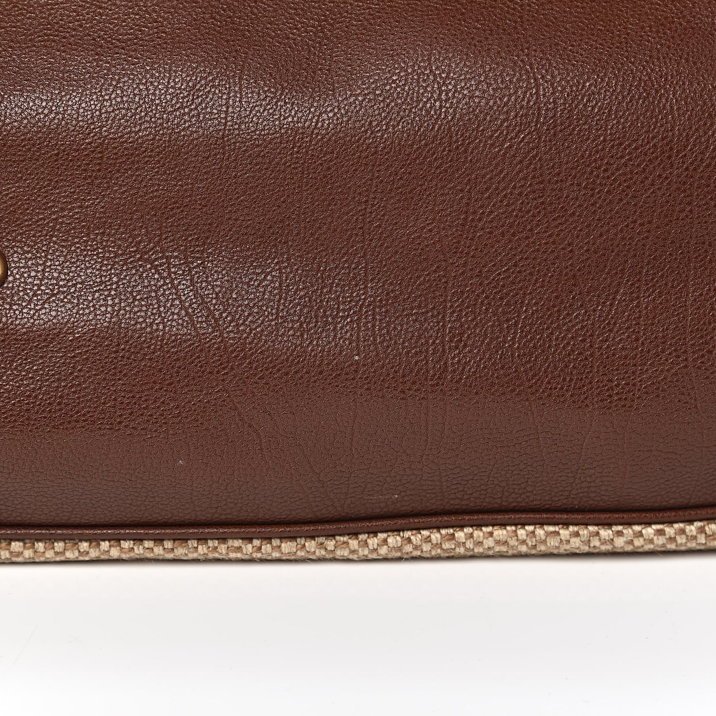 Linen Belle de Jour Cabas Tote Brown
