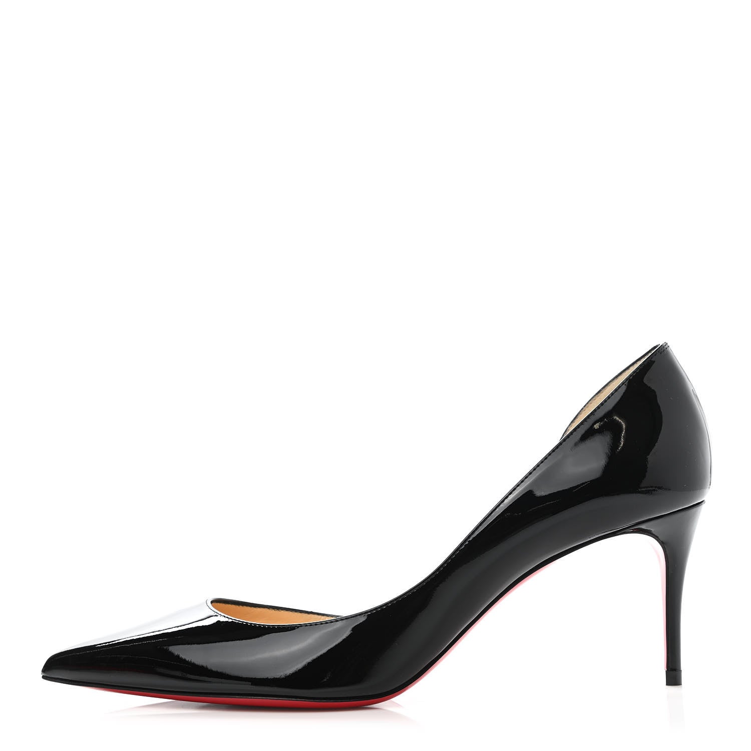 Christian Louboutin Patent Iriza 70 Pumps 39.5 Black 1 of 7
