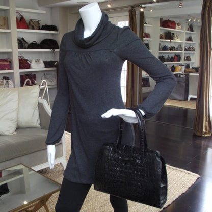 Nancy Gonzalez Crocodile Loop-Closure Frame Satchel 2 of 9