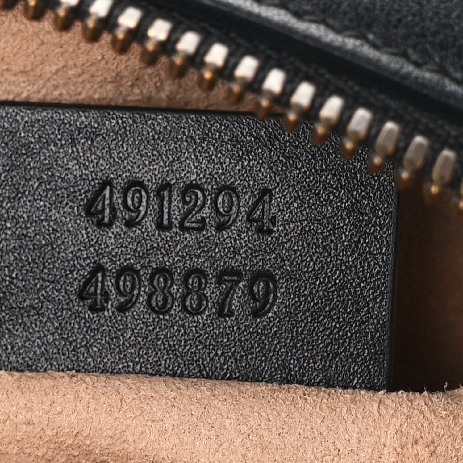 Gucci Calfskin Matelasse GG Marmont Belt Bag 95 38 Black 7 of 11