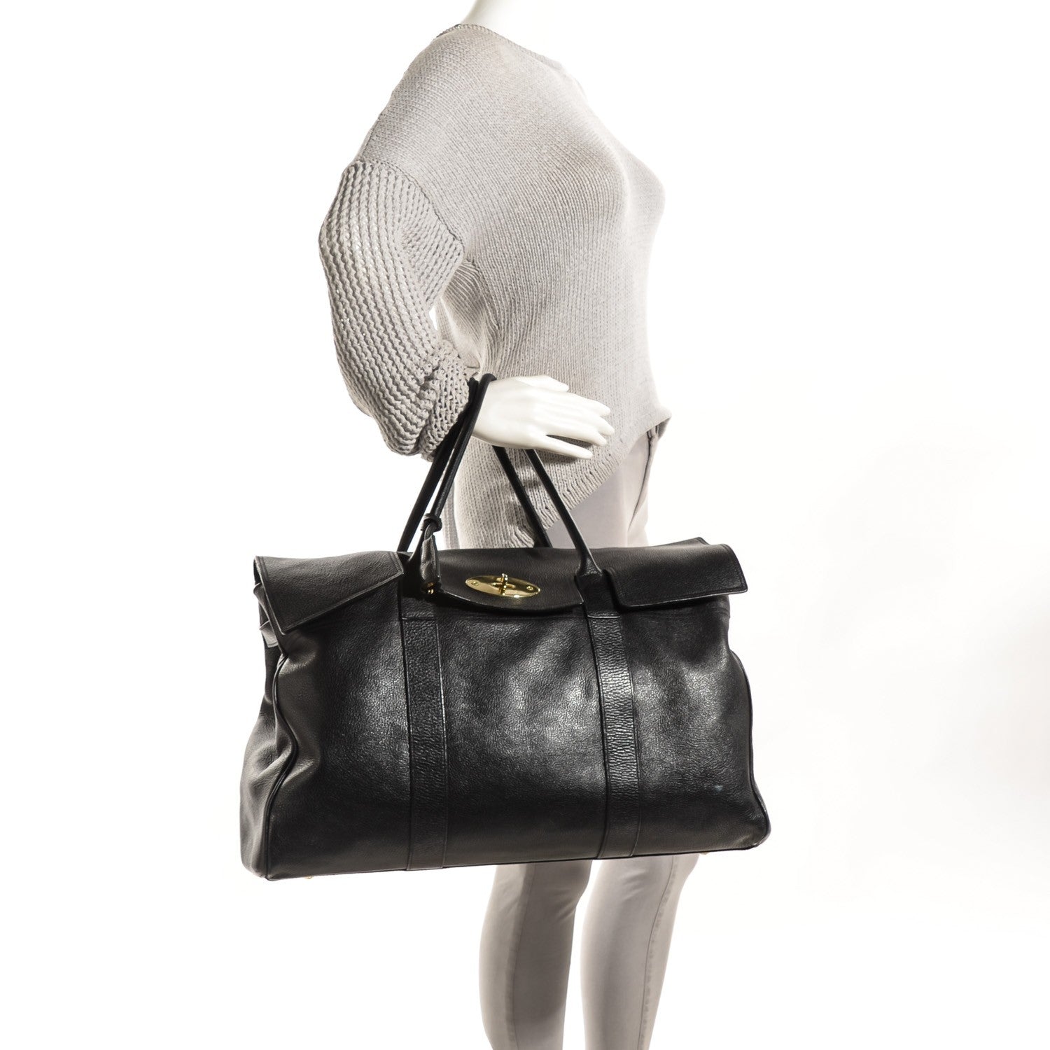 Mulberry Natural Leather Piccadilly Black 6 of 13