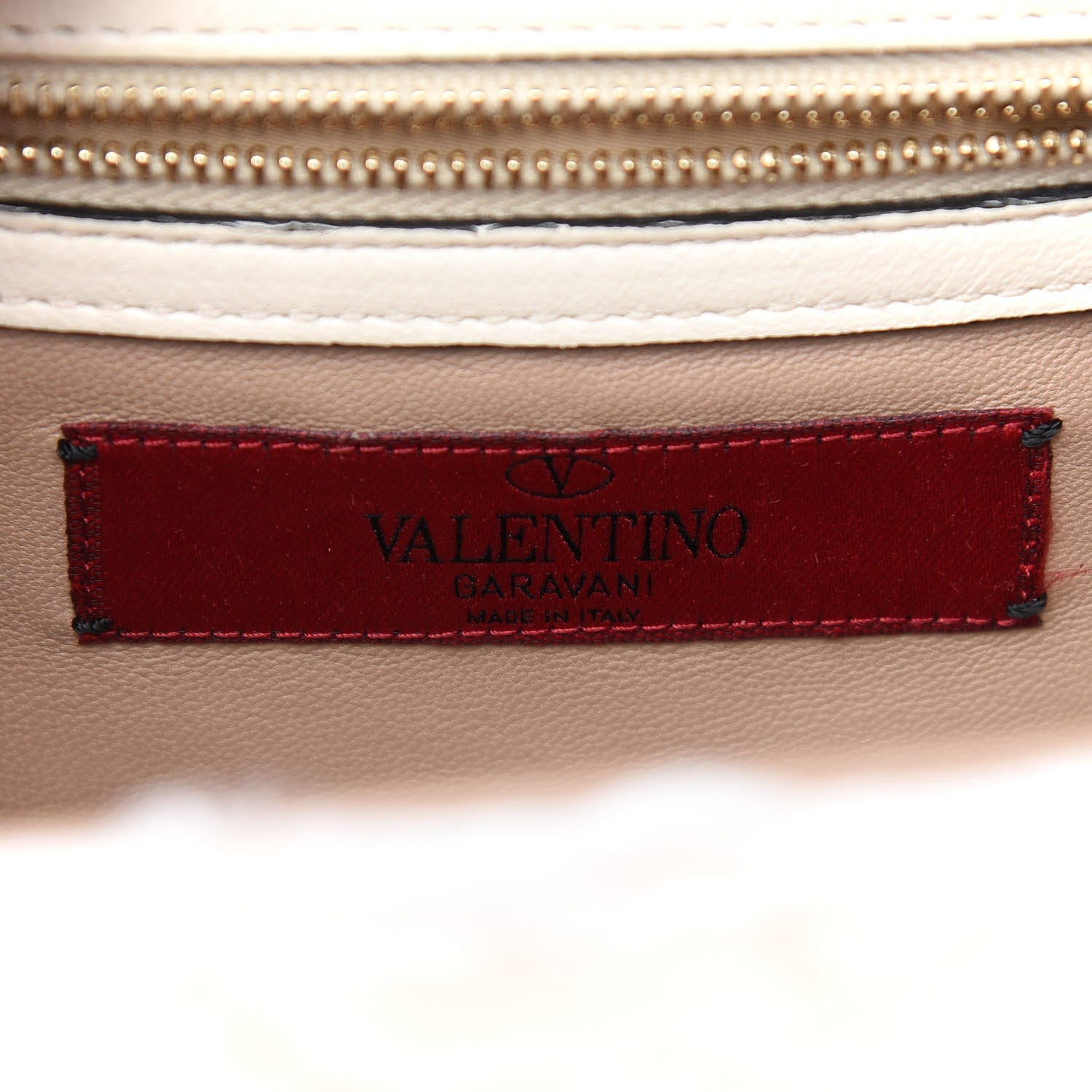 Valentino Garavani Mink Fur Lambskin Small Glam Lock Rockstud Flap White 9 of 12
