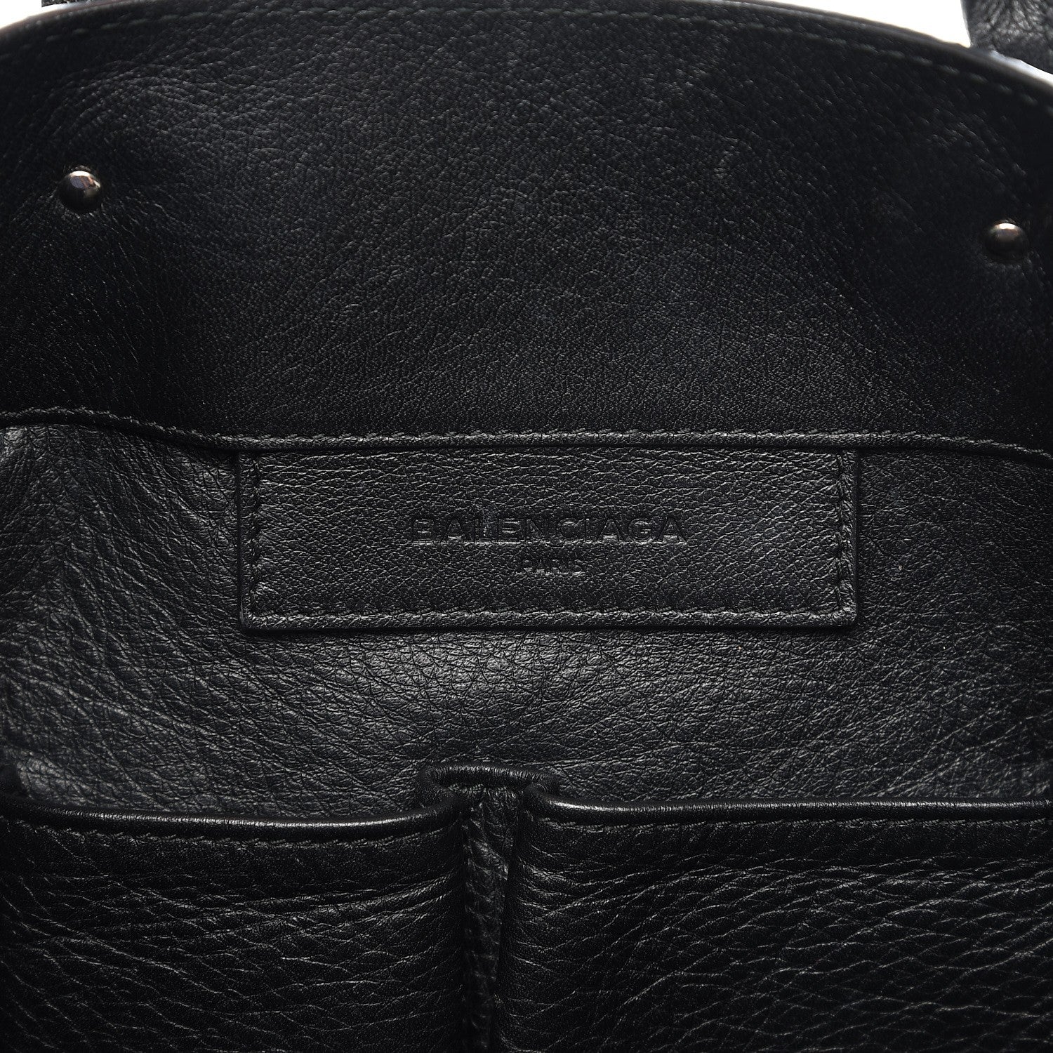 Balenciaga Veau Papier Tote Black 5 of 12
