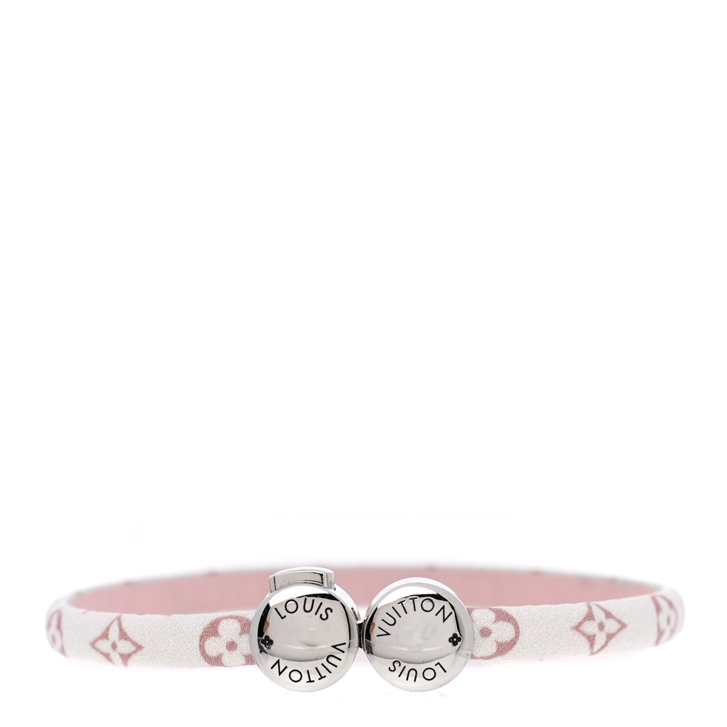 Louis Vuitton Monogram Mini Historic Bracelet 19 White 1 of 7