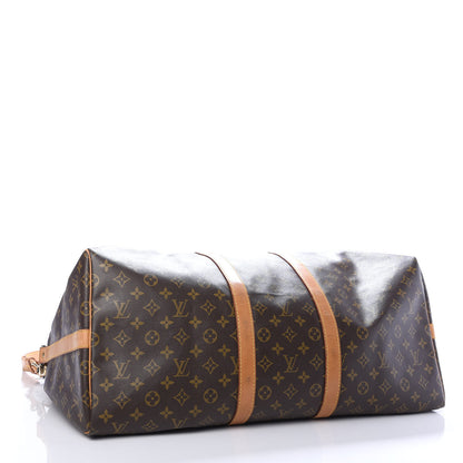Louis Vuitton Monogram Keepall Bandouliere 55 3 of 17