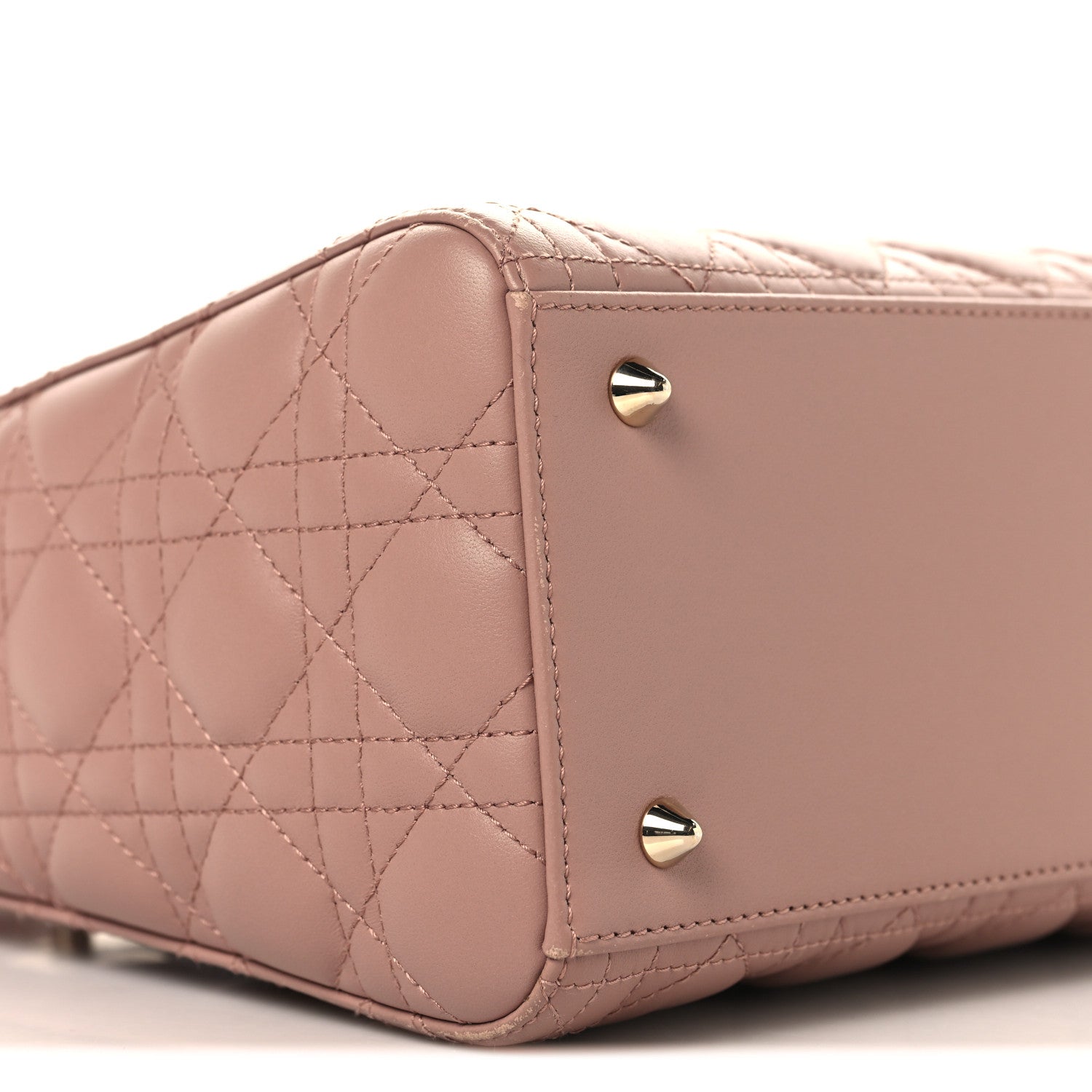 Christian Dior Lambskin Cannage Medium Lady Dior Fard 9 of 13