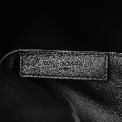 Balenciaga Veau Baltimore Double Sided Small Everyday Tote Gris Fossile Black 6 of 10