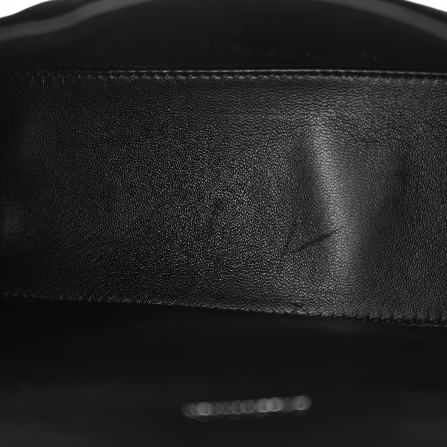 Velvet Jersey Hourglass Top Handle Bag XS Black