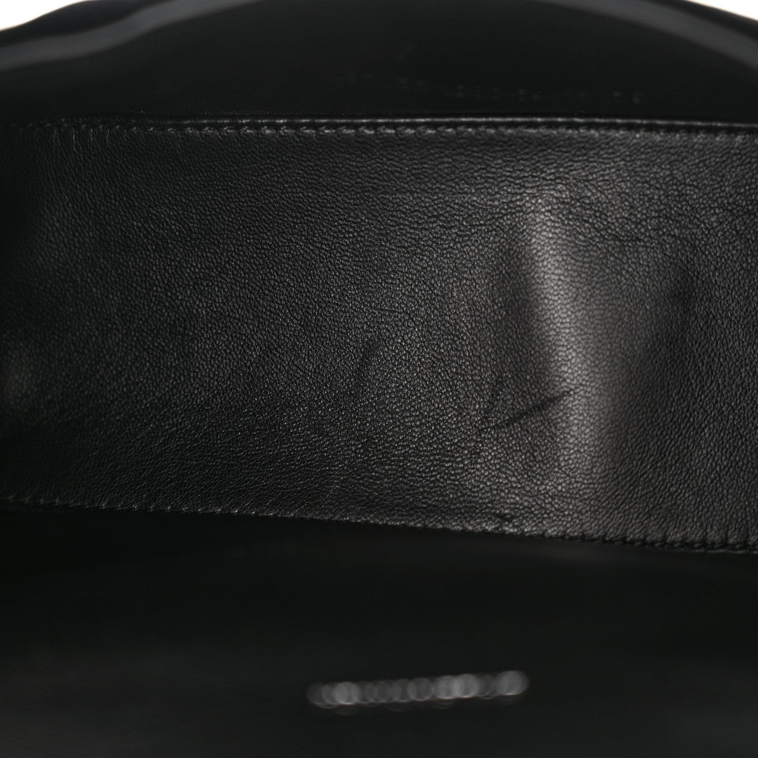 Balenciaga Velvet Jersey Hourglass Top Handle Bag XS Black 12 of 17
