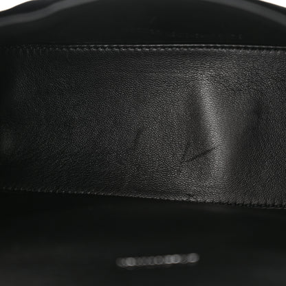 Balenciaga Velvet Jersey Hourglass Top Handle Bag XS Black 12 of 17