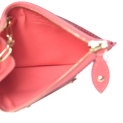 Louis Vuitton Vernis Key Pouch Rose Litchi 5 of 10