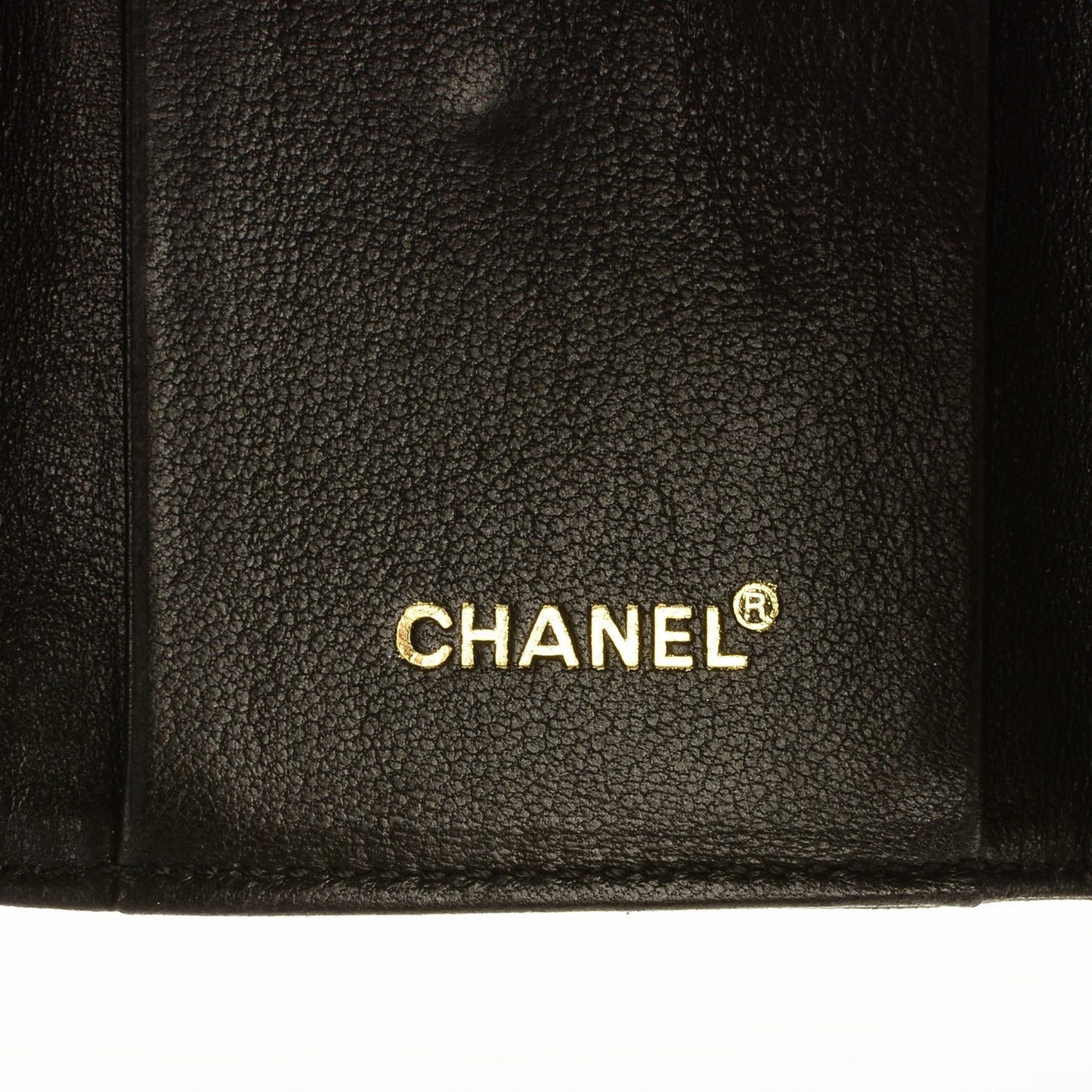 Lambskin Chocolate Bar 6 Key Holder Black