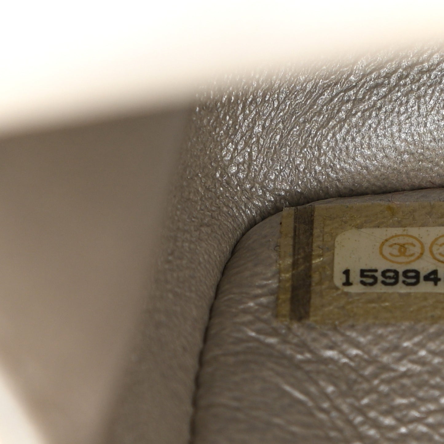 Metallic Calfskin Quilted 2.55 Reissue 224 Flap Silver