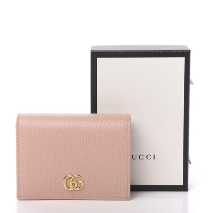 Gucci Dollar Calfskin GG Marmont Card Case Perfect Pink 8 of 8