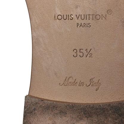 Louis Vuitton Monogram LV Frame Flat Mule 35.5 Dune Beige 10 of 11