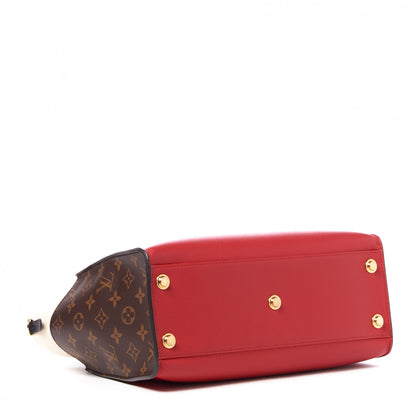 Louis Vuitton Calfskin Monogram On My Side Pirate Red 3 of 10