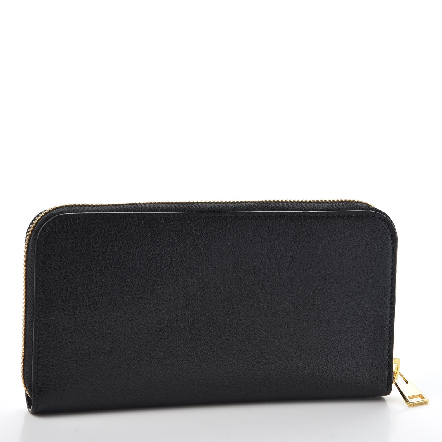 Tom Ford Calfskin TF Zip Around Wallet Black 2 of 7