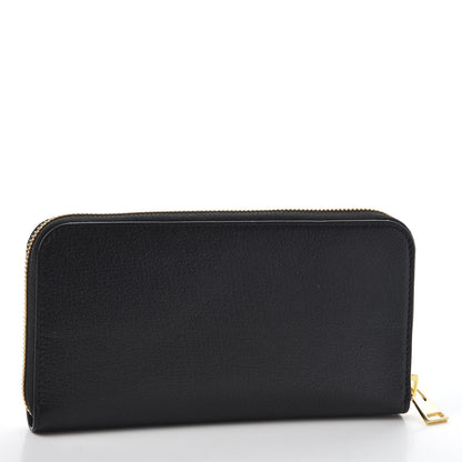 Tom Ford Calfskin TF Zip Around Wallet Black 2 of 7