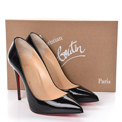 Christian Louboutin Patent Pigalle Follies 100 Pumps 37.5 Black 8 of 8