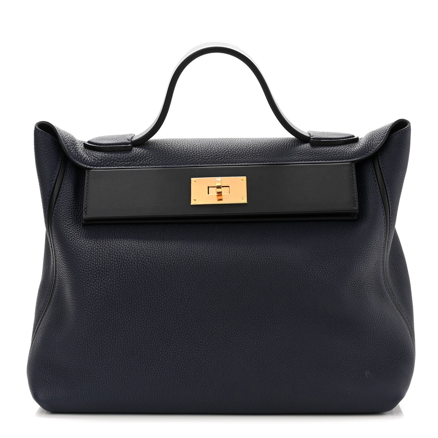 Hermes Togo Swift 24/24 35 Bleu Nuit Black 1 of 10