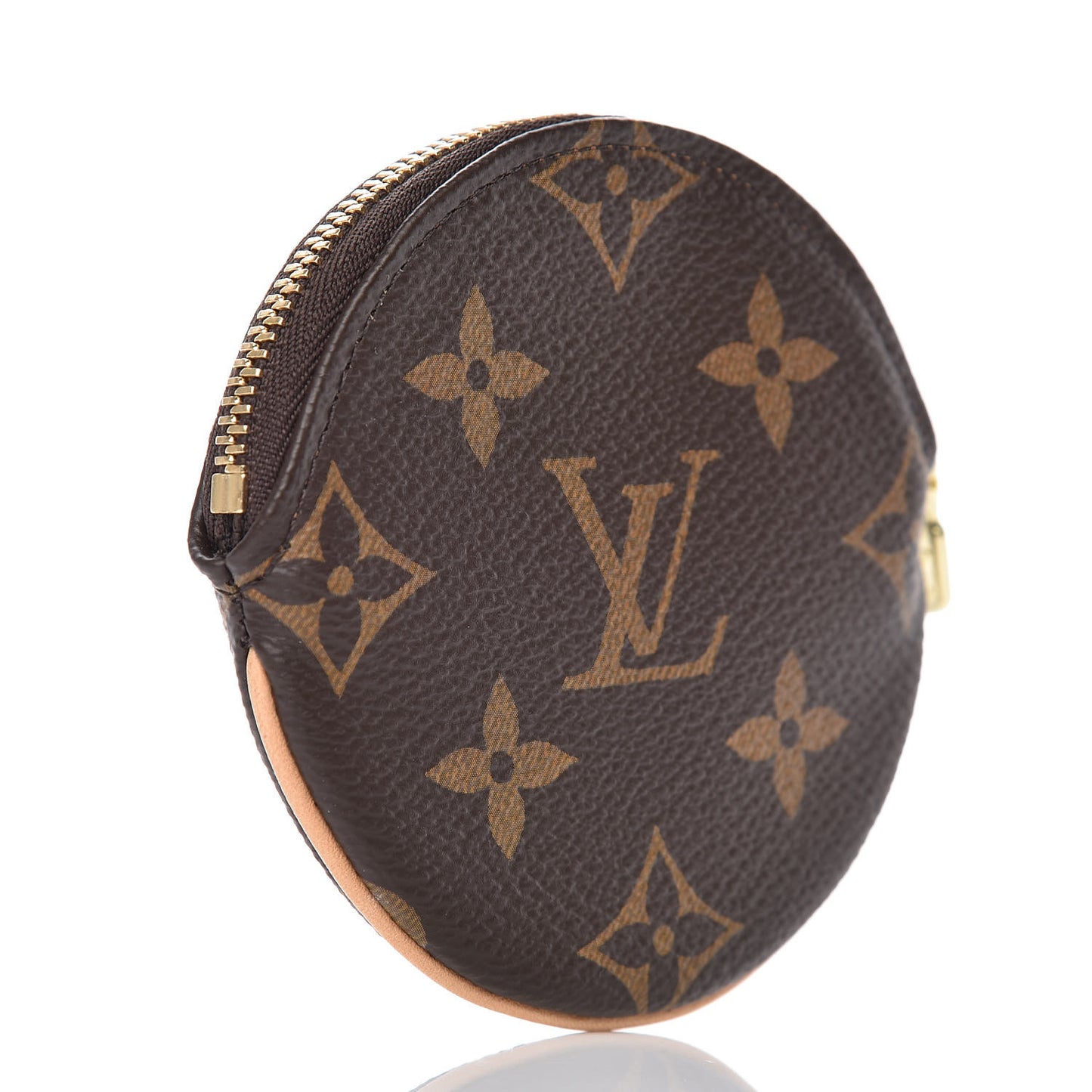Monogram Round Coin Purse