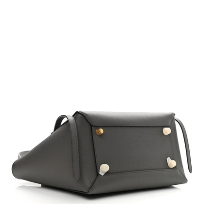 Celine Grained Calfskin Mini Belt Bag Grey 4 of 11