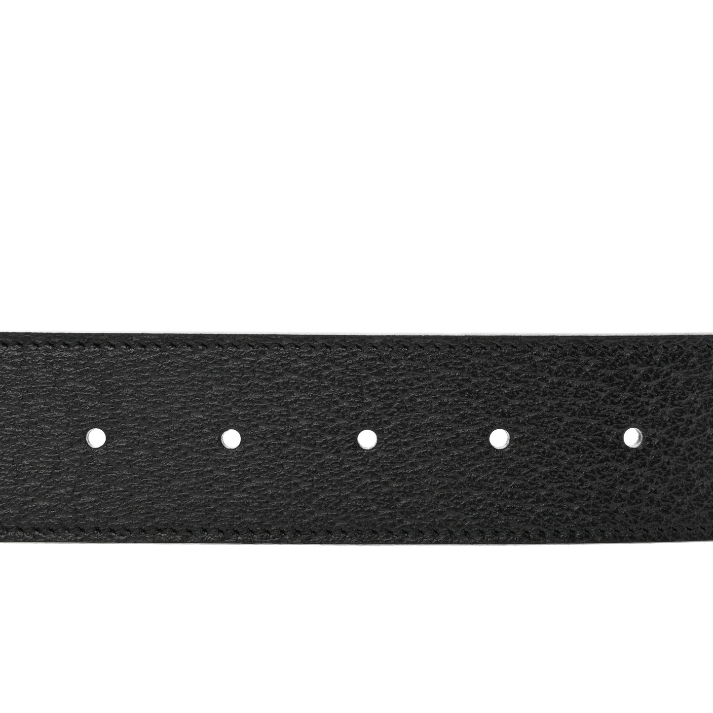 Textured Calfskin Double G 40mm Belt 105 42 Black