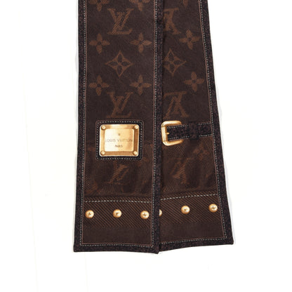 Louis Vuitton Silk Monogram New Denim Bandeau Ebene 2 of 4
