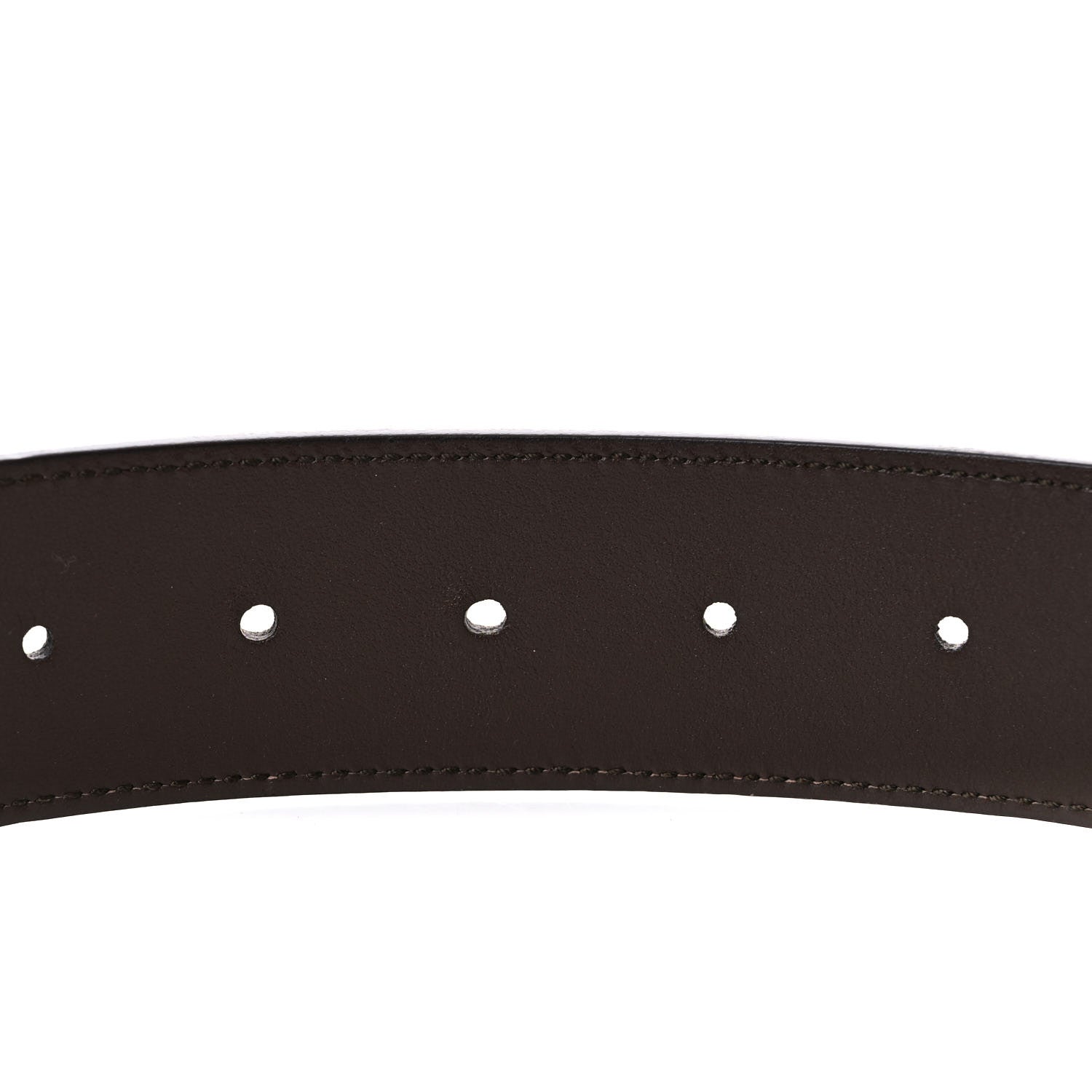 Gucci GG Supreme Monogram Bengal Interlocking G Belt 85 34 Beige Yard 4 of 6