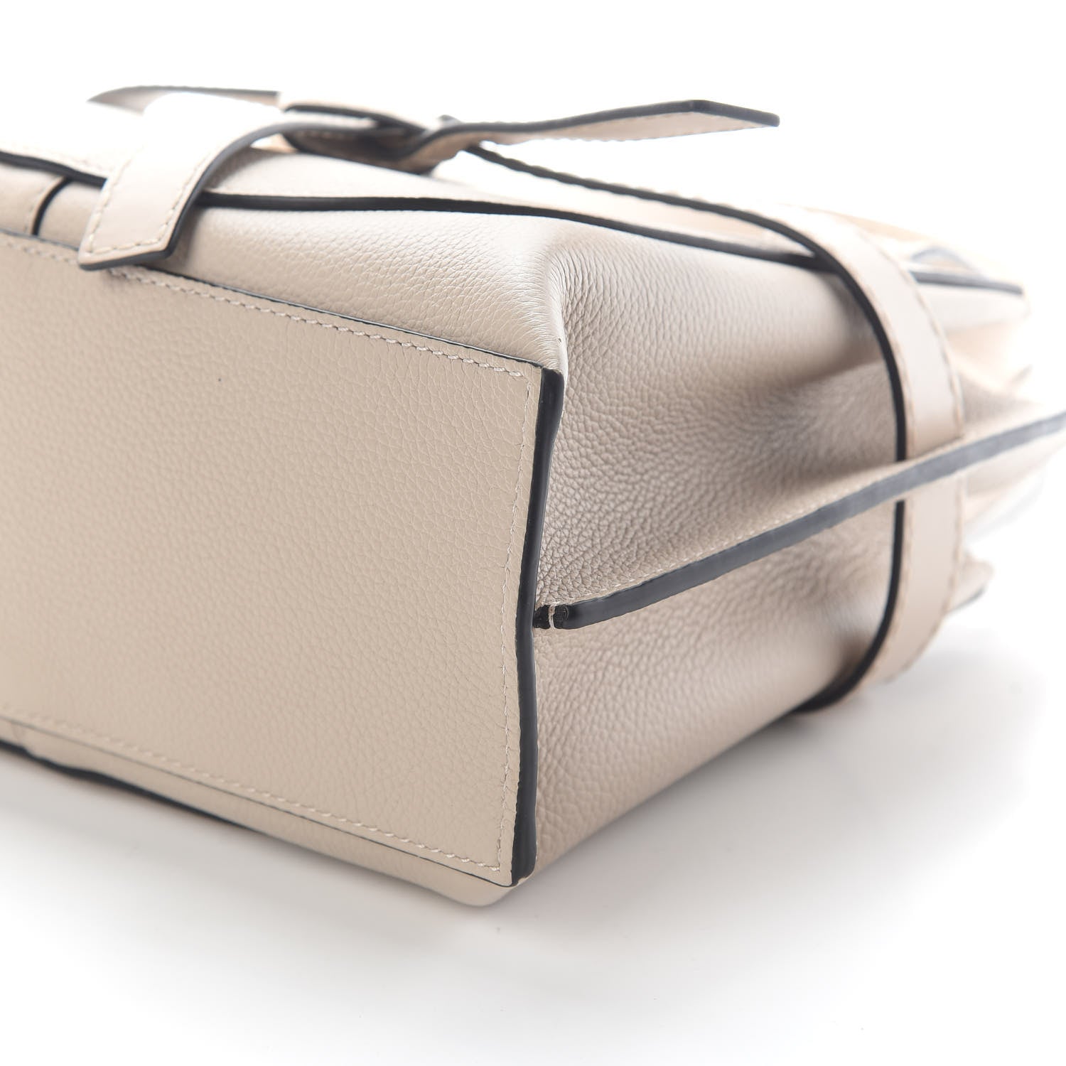 Loewe Calfskin Mini Gate Tote Oat 7 of 7
